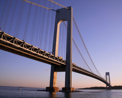 HRV provided steel fabrication inspection in the U.S. and at the China Railway Shanhaiguan Bridge Group facility located in China for the new Verrazano-Narrows Bridge (review of mill certifications, verification of weld procedures and welder qualifications, and visual weld inspection).